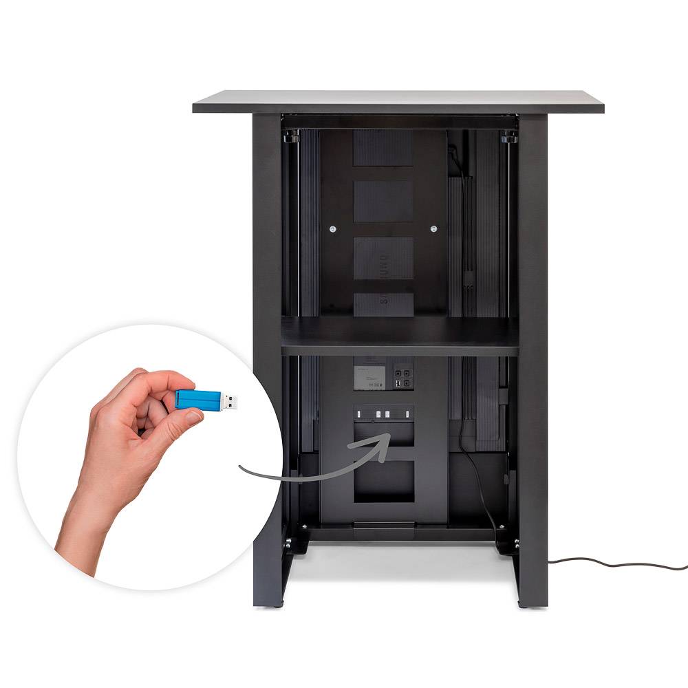 Digital Counter Futuro Verticaal